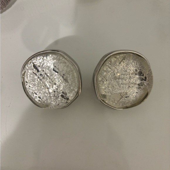 Zara SS23 silver earrings - Picture 3 of 14